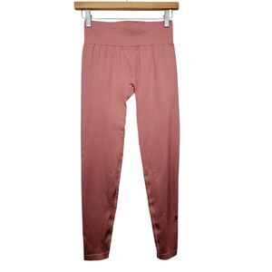 Reebok Victoria Beckham Salmon 3/4 Leggings Size Small